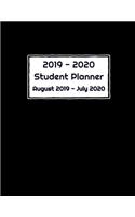 2019 - 2020 Student Planner August 2019 to July 2020