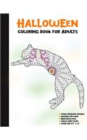 Halloween Coloring Book for Adults