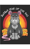 2020 Year of the Rat: Planner Weekly and Monthly for 2020 Calendar Business Planners Organizer For To do list 8,5" x 11" with Chinese Horoscope Zodiac China Happy New Yea