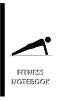 FITNESS NOTEBOOK [ruled Notebook/Journal/Diary to write in, 60 sheets, Medium Size (A5) 6x9 inches]: SPORT Notebook for fast/simple saving of instructions, ideas, descriptions etc