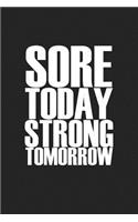 Sore Today Strong Tomorrow