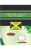 Jamaican Cuisine Meal Planner: Blank Journal for Writing Jamaican Recipes