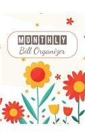 Monthly Bill Organizer: (Monthly Budget Planner and Bill Tracker)