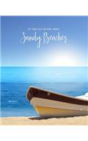 Sandy Beaches 4x4 Graph 8x10 Notebook Journal