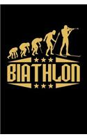 Biathlon: College Ruled Line Paper Blank Journal to Write in - Lined Writing Notebook for Middle School and College Students