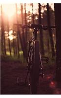 Bicycle on a Forest Path Journal: Take Notes, Write Down Memories in this 150 Page Lined Journal