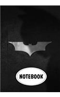 Notebook: Dot-Grid, Graph Grid, Lined, Blank Paper: Batman 02: Journal Diary, 110 pages, 7" x 10" (Notebook Journal)