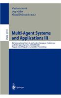 Multi-Agent Systems and Applications III