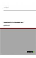 Global Sourcing. Procurement in China