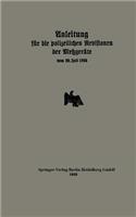 Anleitung für die polizeilichen Revisionen der Metzgeräte vom 22. Juli 1925: (German)