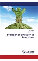 Evolution of Extension in Agriculture