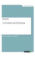 Universalismus und Allvollendung: (German)
