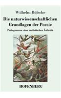 naturwissenschaftlichen Grundlagen der Poesie