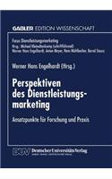 Perspektiven Des Dienstleistungsmarketing