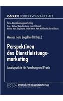 Perspektiven Des Dienstleistungsmarketing