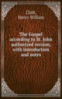 Gospel according to St. John authorized version