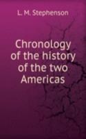 Chronology of the history of the two Americas