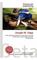 Joseph M. Papp: (English)