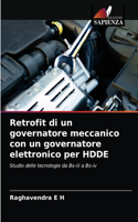 Retrofit di un governatore meccanico con un governatore elettronico per HDDE