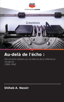 Au-delà de l'écho