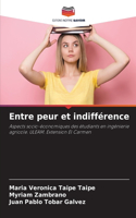 Entre peur et indifférence