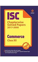 Isc Chapterwise Solved Papers Commerce Class 12th
