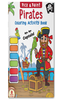 Pick and Paint Coloring Activity Book?for Kids Pirates