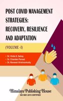 Post Covid Management Strategies: Recovery, Resilience and Adaptation (Volume I)