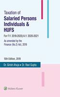 Taxation of Salaried Persons, Individuals & HUFs
