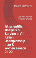 1st scientific Analisys of Serving in A1 Italian Championship male & female season 21-22