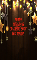Merry Christmas Coloring Book For Adults