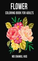 Flower Coloring Book for Adults