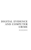 Digital Evidence and Computer Crime