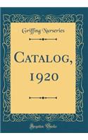 Catalog, 1920 (Classic Reprint)