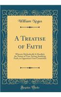 A Treatise of Faith: Wherein Methodically Is Handled, the Nature of True, Saving, Justifying Faith, in Opposition Unto Counterfeit (Classic Reprint)