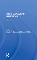 Stud Managers' Handbook, Vol. 19