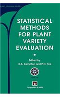Statistical Methods for Plant Variety Evaluation