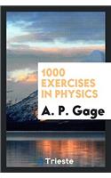 1000 Exercises in Physics