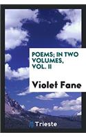 Poems; In Two Volumes, Vol. II