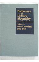 Dictionary of Literary Biography