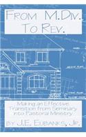 From M.DIV. to REV.