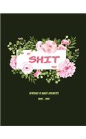 Get Shit Done Academic Planner Organizer 2020-2021