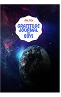 Galaxy Gratitude Journal For Boys