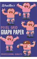 Pixel Grid Graph Paper: 100 Sheets Graph paper pixel grids