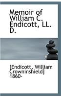 Memoir of William C. Endicott, LL. D.