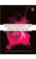 Philosophy of Perception