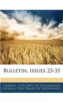 Bulletin, Issues 23-35