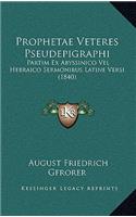 Prophetae Veteres Pseudepigraphi