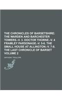 The Chronicles of Barsetshire Volume 2
