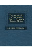 Philosophy of Immanuel Kant
